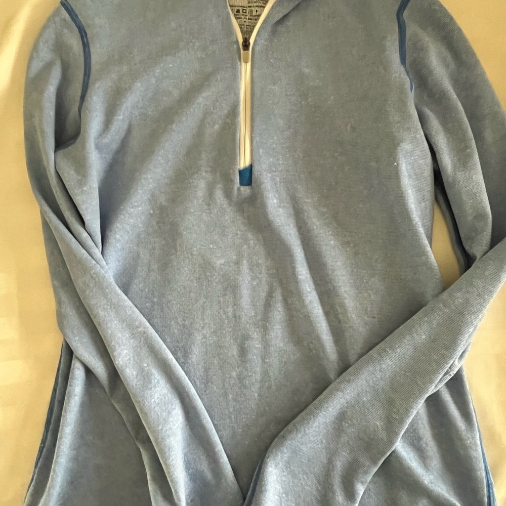 Patagonia Capilene 3 Midweight Polartec Women’s 1/4 Zip Light Blue X Small